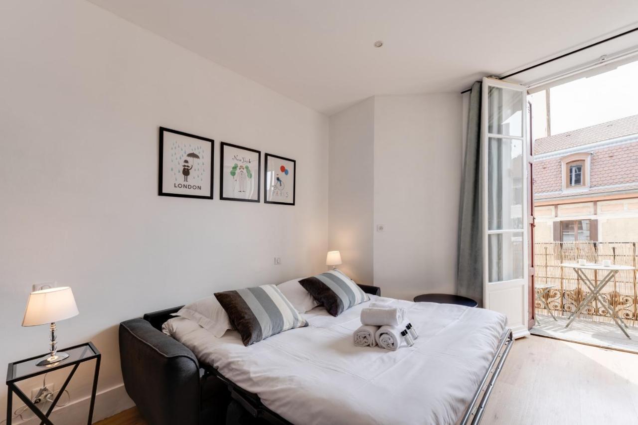 Le Mont Blanc - Charming T1 Ideal For 2 People With Balcony Annecy Exterior foto